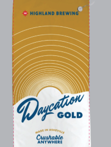 Daycation Gold Golf Towel